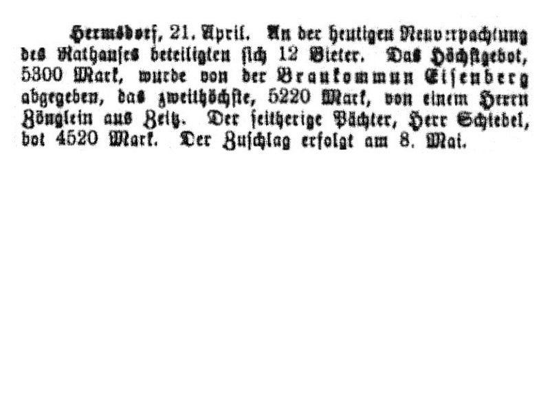 1903-04-21 Hdf Ratskeller Neuverpachtung